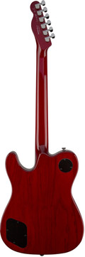 Fender Jim Adkins JA-90 Thinline Tele in Crimson Red Transparent